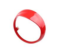 ECKBRJA Marco Delantero Motocicleta Cubierta Faro Delantero Máscara Protectora Para GTS300 GTS 300 GTS250 GTS250 2019-2023 Protector lámpara cabeza(ROJO)