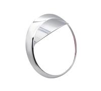 ECKBRJA Marco Faro Cubierta Faro Scooter Anillo Embellecedor Protector Máscara Para Vespa GTS300 2013 2014 2015 2016 2017 2018 Protector lámpara cabeza(Chapado en plata)