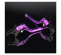 ECKBRJA Palancas de Embrague de Freno de Motocicleta para VOGE 125R 2023 Accesorios Palanca Embrague Freno Ajustable Motocicleta(Púrpura 177mm)