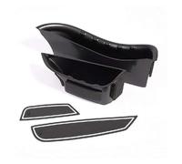 ECKBRJA Para Mercedes Para Benz Clase C W205 GLC X253 2015-2021 Manilla Caja Almacenamiento Volante Izquierda Manijas puertas interiores automóviles(Negro)