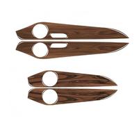 ECKBRJA Para Mercedes Para Benz W205 GLC Clase C 2014-2020 Interior Panel Puertas Molduras Decorativas Etiquetas Afinación Autos Manijas puertas interiores automóviles(Sandalwood Color)