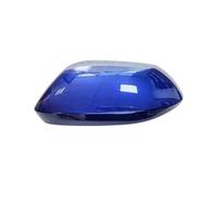 ECKBRJA Para Toyota para Yaris 2020-2024 Cubierta del Espejo Retrovisor Carcasa del Espejo Retrovisor Carcasa de la Cubierta del Espejo retrovisor del c(Azul Izquierdo)