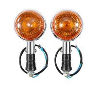 ECKBRJA Para Virago XV 250 400 535 920 1000 Para V-Star XVS 400 650 1100 VMax 1200 Indicador Luz Señal Giro Motocicleta Blinker Indicadores giro(1 par)