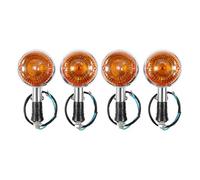 ECKBRJA Para Virago XV 250 400 535 920 1000 Para V-Star XVS 400 650 1100 VMax 1200 Indicador Luz Señal Giro Motocicleta Blinker Indicadores giro(2 pares)