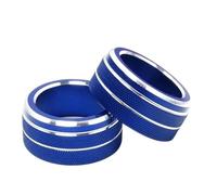 ECKBRJA Pegatinas Anillo Decorativas Perilla Interruptor Control Aire Acondicionado Coche