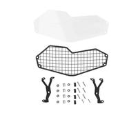 ECKBRJA Protector Faro Delantero Motocicleta Para F750GS F850GS F750 F 850 GS F800GS 2018-2024 Cubierta Rejilla Lámpara Protector lámpara cabeza(TRANSPARENTE)