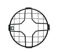 ECKBRJA Protector Parrilla Faro Motocicleta 6,3" Tapa Protectora Protección Cubierta Lateral Malla Universal Para Bimota Choppers Cafe Racer Protector lámpara cabeza(A)