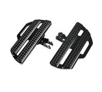 ECKBRJA Reposapiés Delantero Motocicleta Estribo Conductor Plataforma Ancha Accesorios para Kawasaki para Vulcan S 650 EN650 VN650 S650 Reposapiés Motocicleta(Negro)