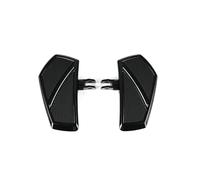 ECKBRJA Reposapiés Delantero Motocicleta para Kawasaki para Vulcan S 650 EN650 VN650 S650 2015-2023 Reposapiés Anchos Conductor Reposapiés Motocicleta(D-Negro)