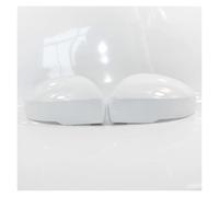 ECKBRJA Tapa Cáscara Cubierta Espejo ala para para Discovery 2014-2018 para R&Ange R&Over 2013- para R&Ange R&Over Sport 2014-2018 Carcasa de la Cubierta del Espejo retrovisor del c(Blanco)