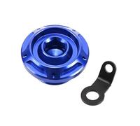 ECKBRJA Tapa De Llenado De Aceite De Motor para Motocicleta para Ducati para Panigale V4 V4S V2 1199 1199S 1299 1299S 899 959 Tapón de Gasolina para Motocicleta(Azul)