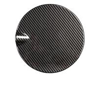 ECKBRJA Tapa Depósito Combustible para Smart 451 para Fortwo Decoración Tapa del Depósito Gasolina Accesorio Exterior para Coche Tapa del depósito de Combustible del Coche(Fibra de Carbon)