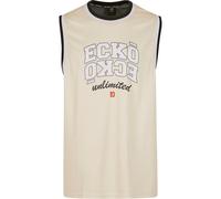 Ecko Unlimited Camiseta 'Pivot' beige / verde oscuro / negro / blanco L EUR