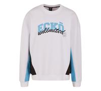 Ecko Unlimited Sudadera 'Drap' azul / negro / blanco M azul / negro / blanco