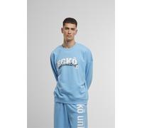 Ecko Unlimited Sudadera 'Skyhook' azul / negro / blanco L azul / negro / blanco