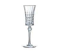 ECLAT L9742 6 flautas de champán 15 cl-Lady Diamond, 0,15 liters, transparente