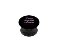 Eclesiastés 3:1 A Cada Cosa Hay una Escritura de Temporada PopSockets PopGrip Adhesivo