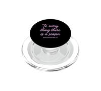 Eclesiastés 3:1 A Cada Cosa Hay una Escritura de Temporada PopSockets PopGrip para MagSafe