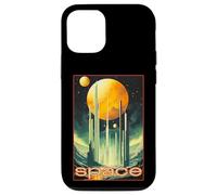 Eclipse 2023 | Annular Solar Retro Future Eclipse Design tee Carcasa para iPhone 12/12 Pro