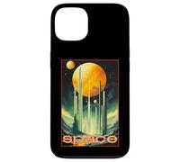 Eclipse 2023 | Annular Solar Retro Future Eclipse Design tee Carcasa para iPhone 13