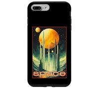 Eclipse 2023 | Annular Solar Retro Future Eclipse Design tee Carcasa para iPhone 7 Plus/8 Plus
