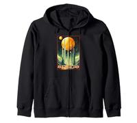 Eclipse 2023 | Annular Solar Retro Future Eclipse Design tee Sudadera con Capucha