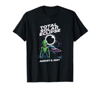 Eclipse Century 2 de Agosto de 2027 OVNI alienígena Camiseta