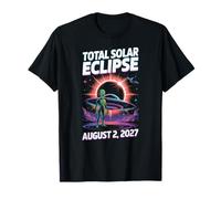 Eclipse Century 2 de Agosto de 2027 OVNI alienígena Camiseta