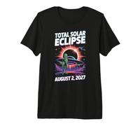 Eclipse Century 2 de Agosto de 2027 OVNI alienígena Camiseta Premium
