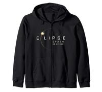 Eclipse de España 2026 12 de agosto Eclipse solar total Sudadera con Capucha