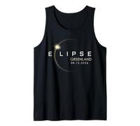 Eclipse de Groenlandia 2026 12 de agosto Eclipse solar total Camiseta sin Mangas