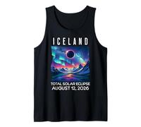 Eclipse de Islandia 2026 12 de agosto Eclipse solar total Camiseta sin Mangas