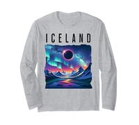 Eclipse de Islandia 2026 12 de agosto Eclipse solar total Manga Larga