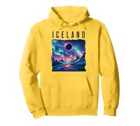 Eclipse de Islandia 2026 12 de agosto Eclipse solar total Sudadera con Capucha