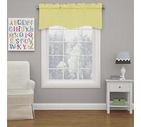 ECLIPSE Kendall apagón Cortina de Onda Valance, 18, Beige, 18