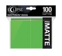 Eclipse Matte Standard Card Sleeves: Lime Green (100)