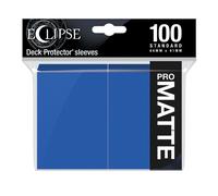 Eclipse Matte Standard Card Sleeves: Pacific Blue (100)