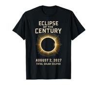 Eclipse of The Century August 2 2027 Solar Eclipse Camiseta