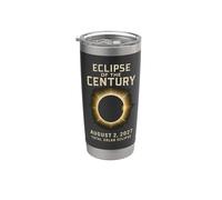 Eclipse of the Century August 2 2027 Solar Eclipse Vaso térmico de acero inoxidable de doble pared