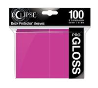 Eclipse PRO Gloss Standard Card Sleeves: Hot Pink (100)