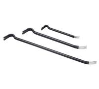 Eclipse Professional Tools RIPPA3PS Juego de 3 palancas de uña de 14", 24" y 36", acero macizo forjado para hacer palanca, demolición y desmontaje