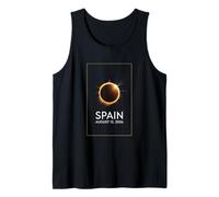 Eclipse Solar 12 Agosto 2026 España Total Camiseta sin Mangas