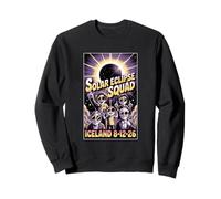 Eclipse Solar 12 de Agosto de 2026 Islandia Plantilla Sudadera