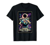 Eclipse Solar 12 de Agosto de 2026 Totalidad Mapache Camiseta