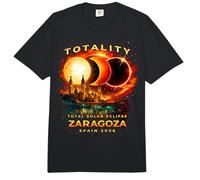 Eclipse Solar 2026 Camiseta Zaragoza España Totalidad Comfort Colors Adult Heavyweight T-Shirt
