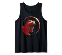 Eclipse Solar Camiseta Eclipse Total Dinosaurio T Rex 2026 Camiseta sin Mangas