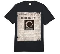Eclipse Solar Camiseta Periódico Gráfico Divertido 2024 Comfort Colors Adult Heavyweight T-Shirt