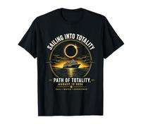 Eclipse Solar Navegando hacia la Totalidad Camino De Totalidad Camiseta