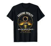 Eclipse Solar Persiguiendo la totalidad hacia el Camino de la totalidad Camiseta