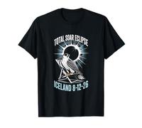 Eclipse Solar Total 12 de Agosto de 2026 Islandia Camiseta